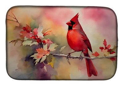Cardinal Dish Drying Mat Absorbent Dish Drying Mat Pad for Kitchen Counter Dish Drainer Mat for Countertop, 14 x 21", Multicolor